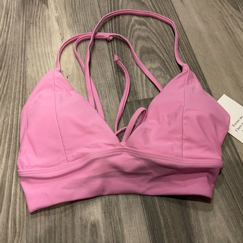 Pink Bikini Top